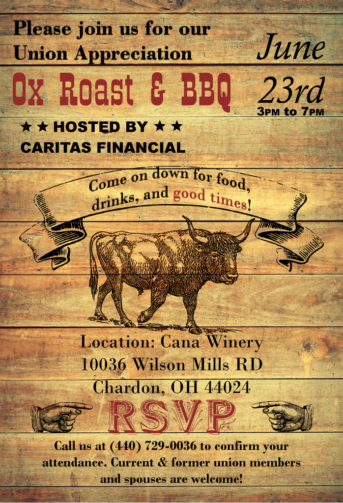 Union Appreciation Ox Roast & BBQ Gas Workers Union Local G555