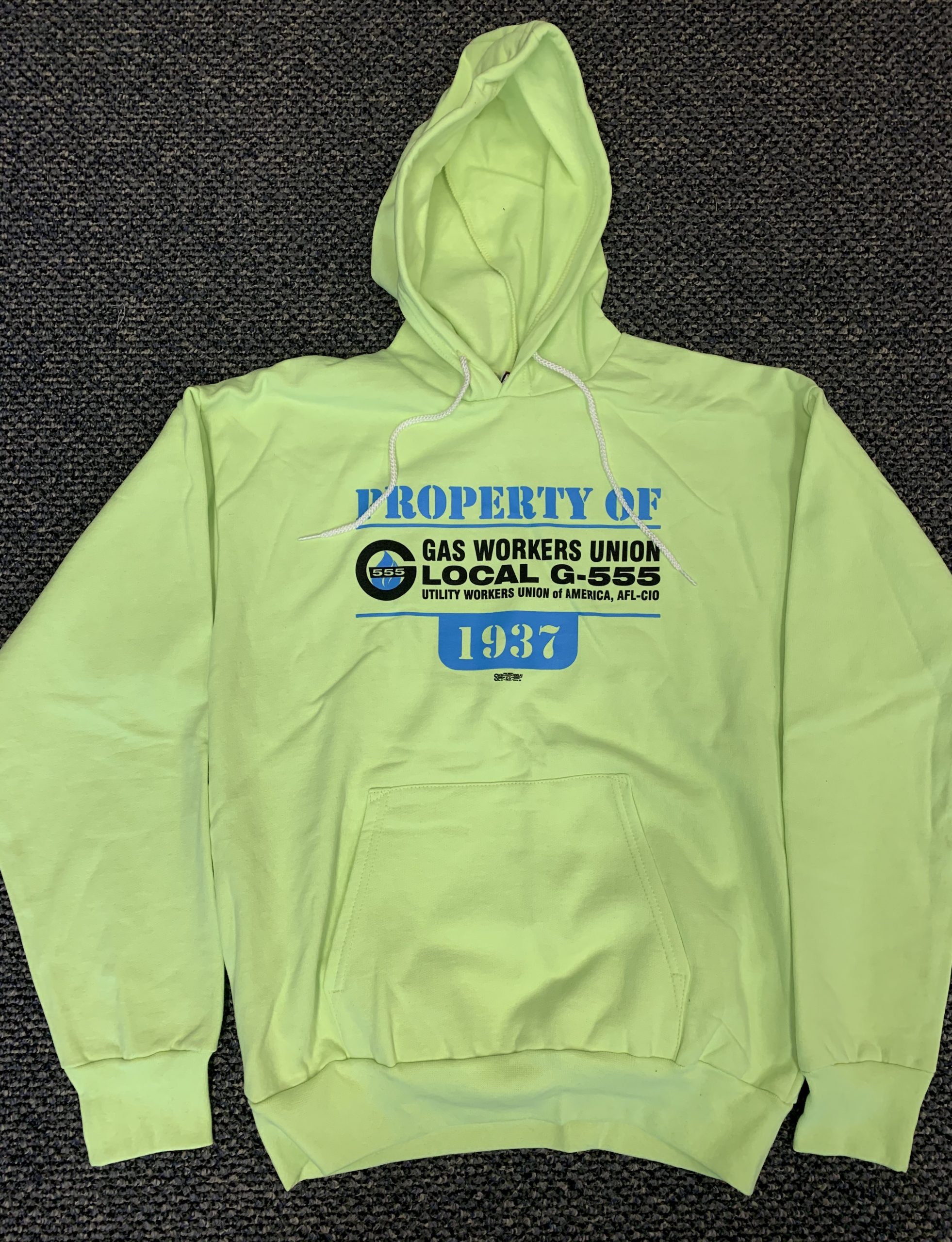 Pullover Sweatshirt – – 2XL | Gas Workers Union Local G-555