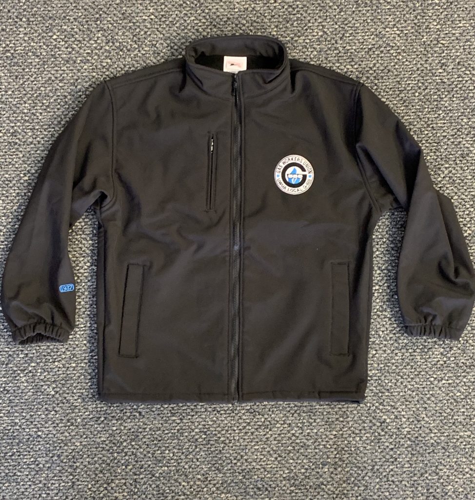 2 Season Jacket – Black – Medium | Gas Workers Union Local G-555